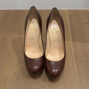 Authentic Christian Louboutin Bianca Platform Pumps No Box/NoBag